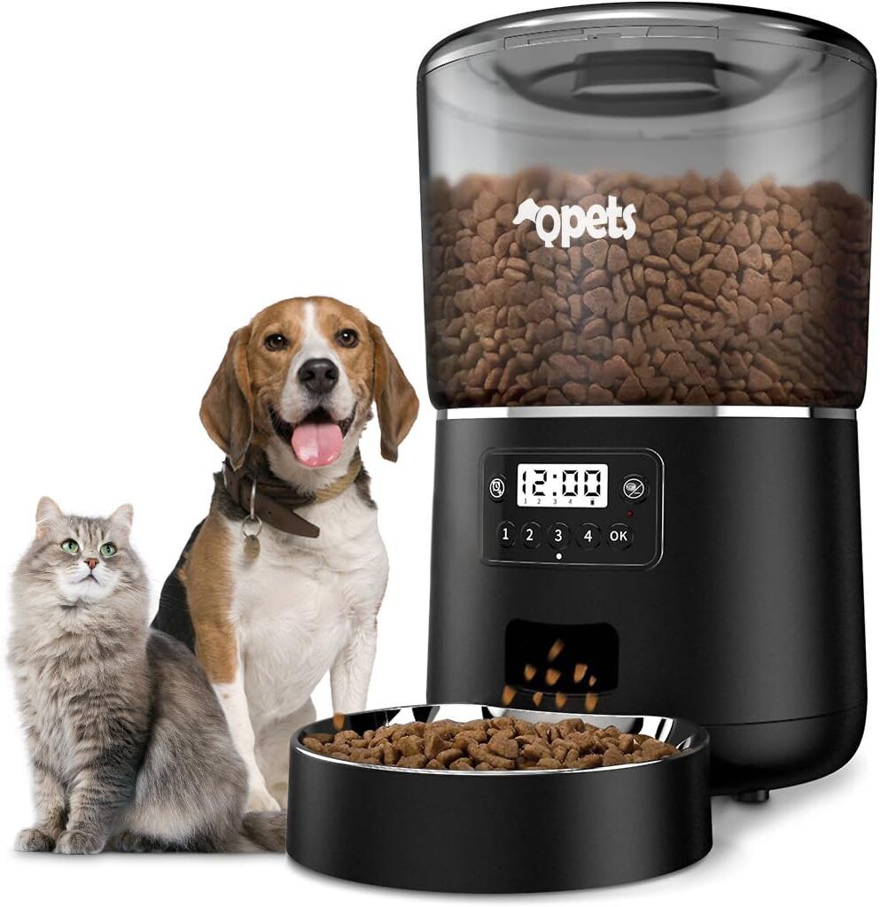 Automatic Pet Feeder 4L for Pets Pet Food Dispenser-image-1