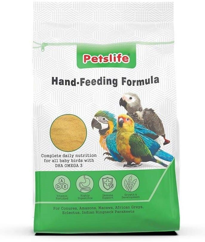 petslife Hand Feeding 1kg Formula Baby Bird Food 1 kg Dry New Born, Young Bird Food-picture-13