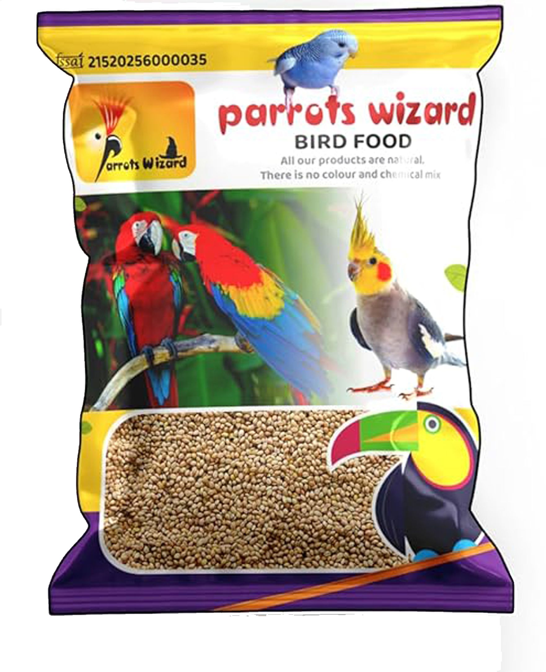 Kangni Seed Bird Food 0.95 kg Dry New Born, Adult, Young, Senior Bird Food-image-48