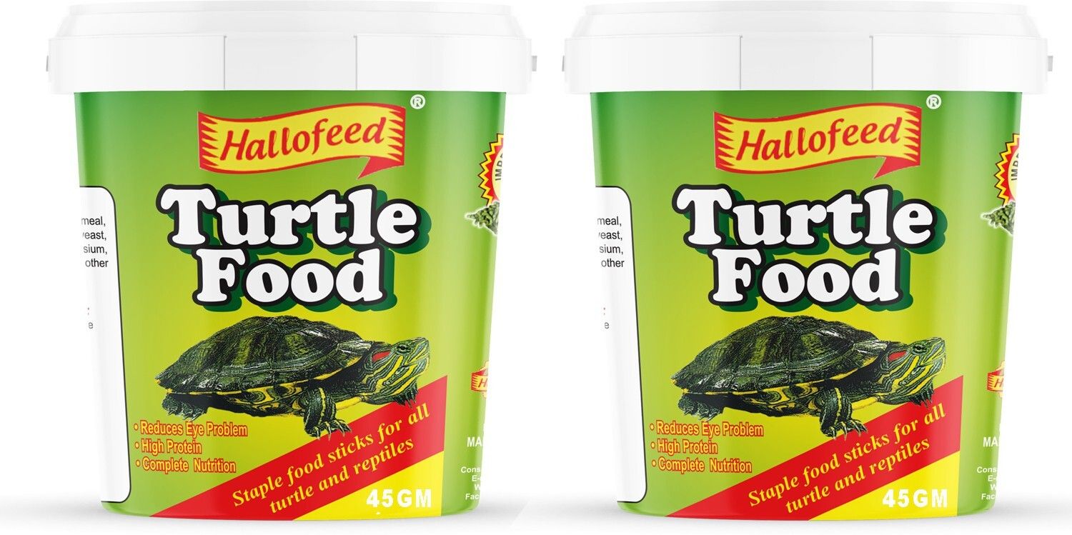 Turtle Food-90GM (45GM*2PC) Fish 0.09 kg (2x0.04 kg) Dry Adult, Senior, Young Turtle Food-image-16