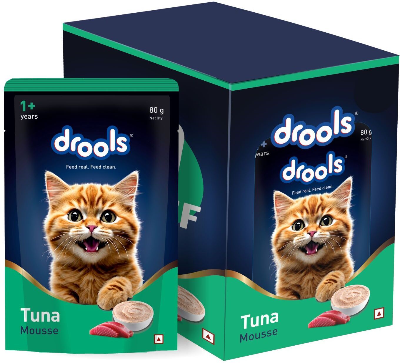 drools Mousse For Adult Cats Tuna 0.4 kg (5x0.08 kg) Wet Adult Cat Food-picture-20
