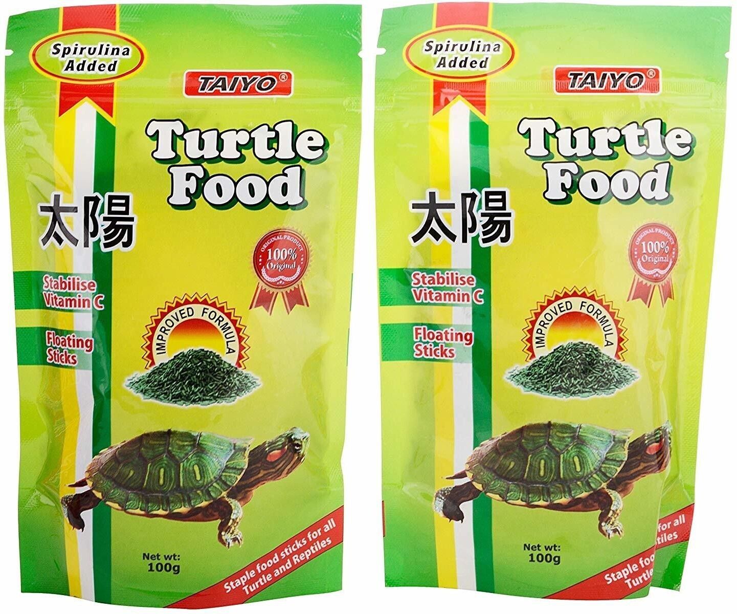 taiyo Turtle Food 100g (pack of 2) 0.2 kg (2x0.1 kg) Dry Adult, New Born, Young Turtle Food-picture-24