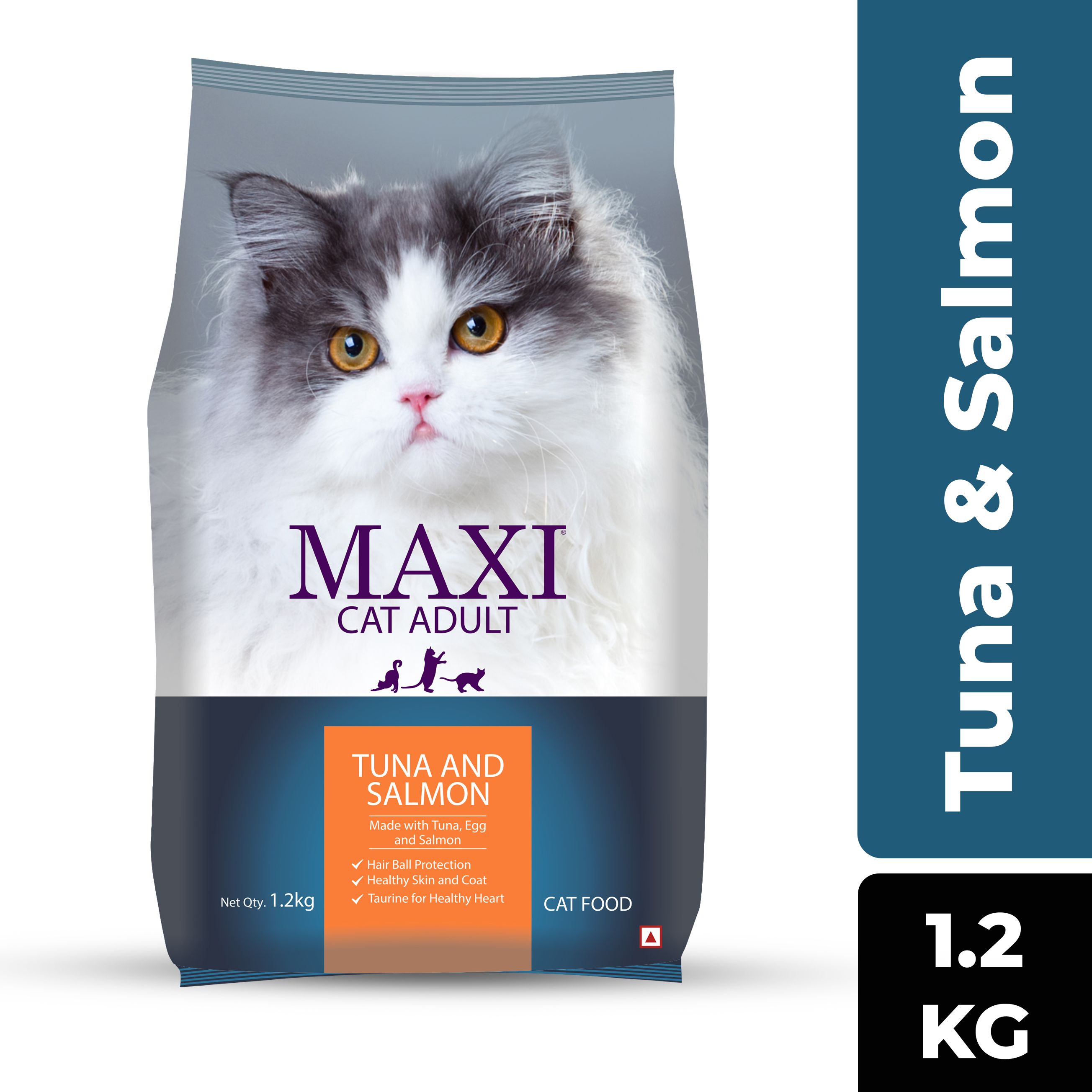 Tuna And Salmon Salmon 1.2 kg Dry Adult Cat Food-image-18