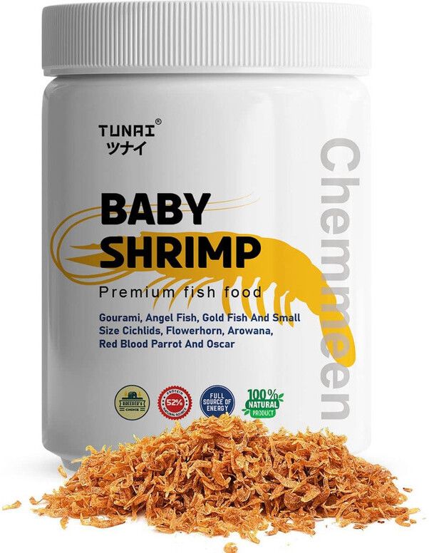 tunai Pink Baby Whole Sun Dried Shrimp Fish Food With Full Source Of 52% Protein Shrimp 0.05 kg Dry Adult, New Born, Senior, Young Fish Food-picture-18