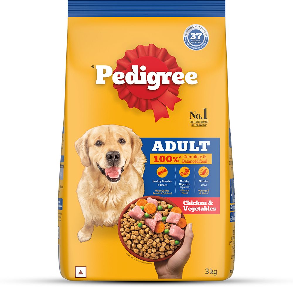 CHICKEN AND VEGETABLE 3KG Chicken, Vegetable 3 kg Dry Adult Dog Food