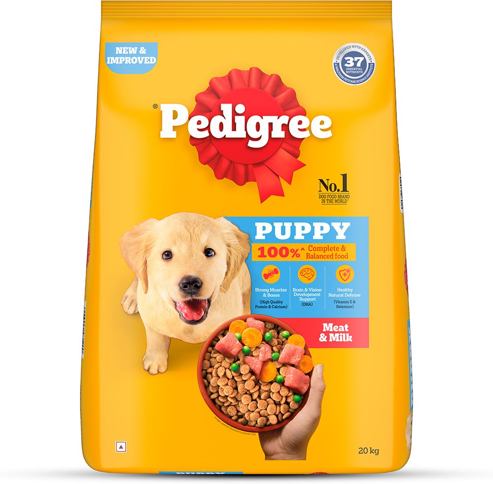 Puppy Meat, Milk 20 kg Dry Young Dog Food-image-34