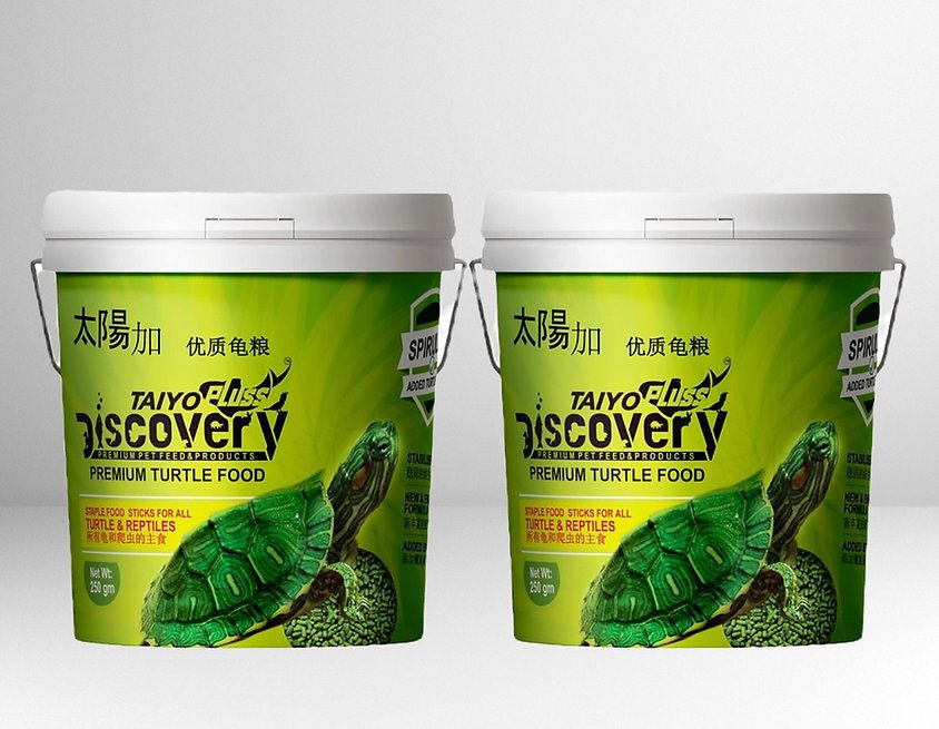 Taiyo Pluss Discovery Turtle Food 250 gms container, Pack of 2 Sea Food 0.5 kg (2x0.25 kg) Dry Young Turtle Food-picture-43