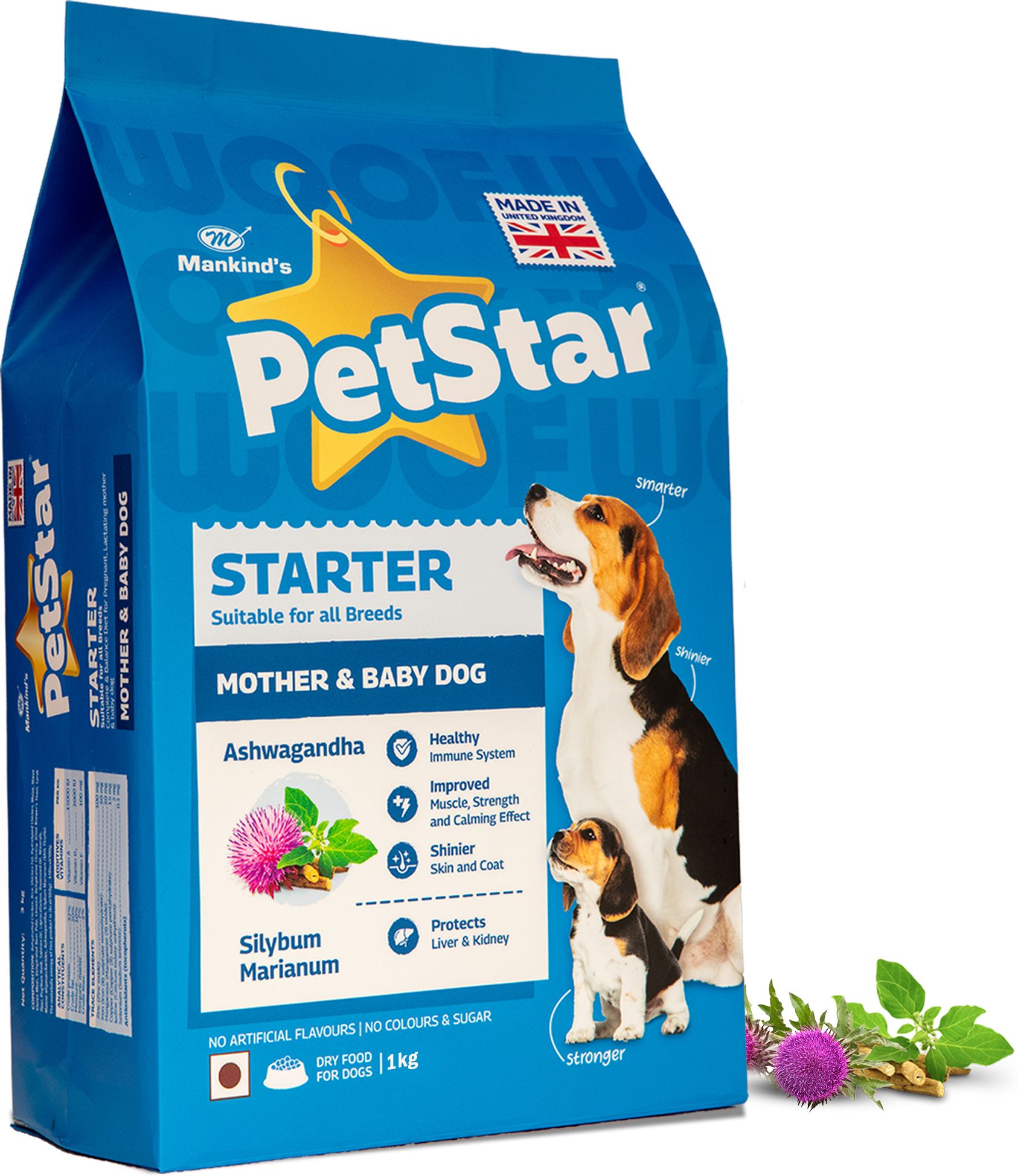 petstar Mother and Baby 1 kg Dry Dog Food Chicken 1 kg Dry New Born Dog Food-picture-16