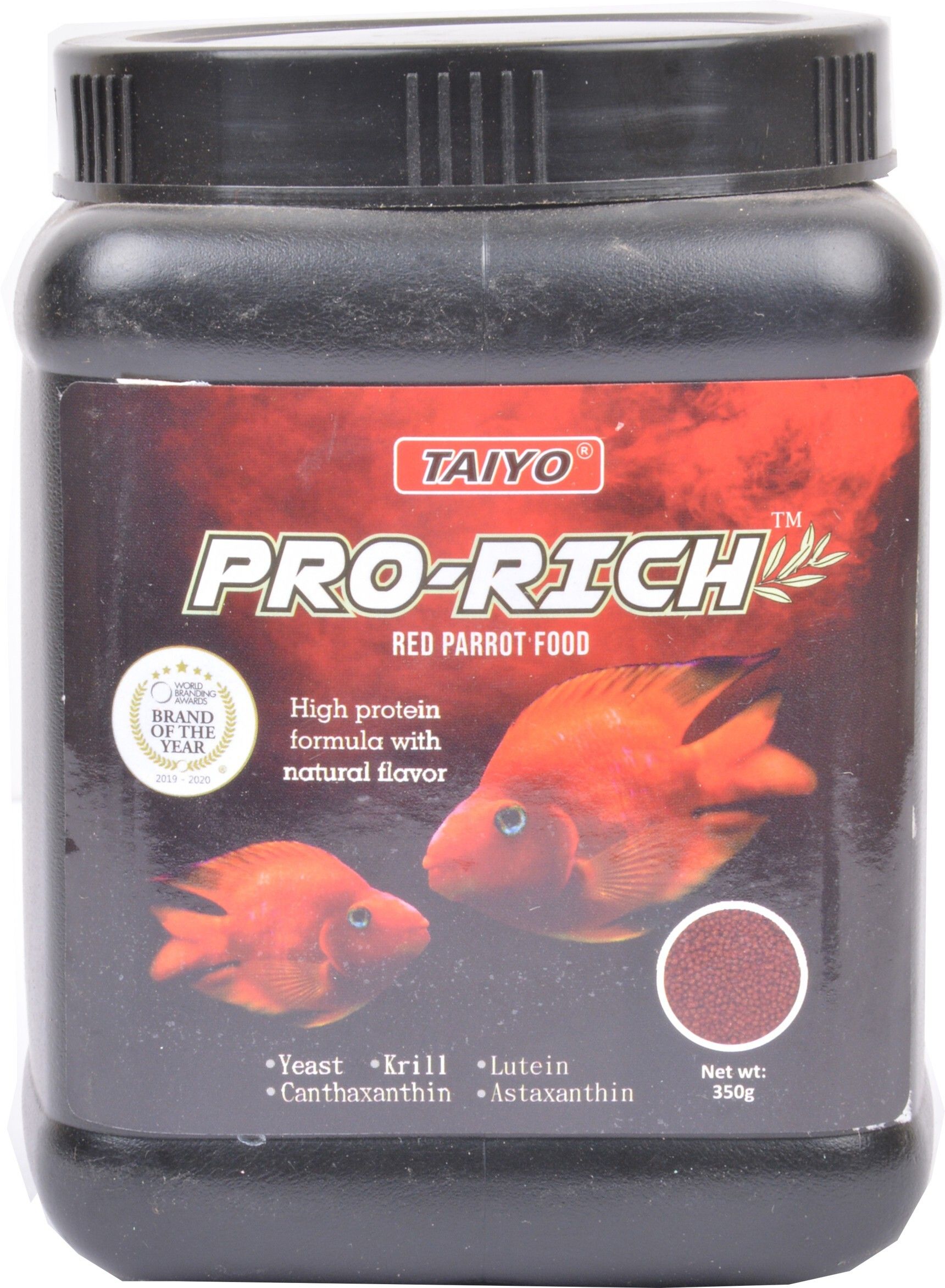 taiyo Pro-Rich Red Parrot 350g fish food 0.35 kg Dry Adult Fish Food-picture-13