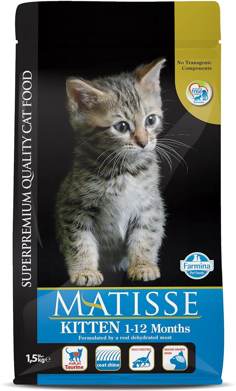 farmina 1 Fish 10 kg Dry New Born Cat Food-picture-15