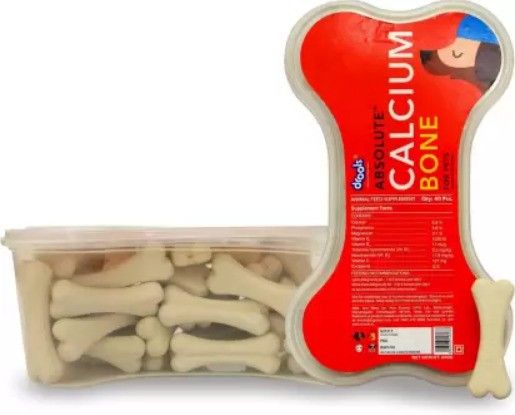 drools Absolute Calcium Milk bone Jar 40 Pc Cheese Dog Treat-picture-42