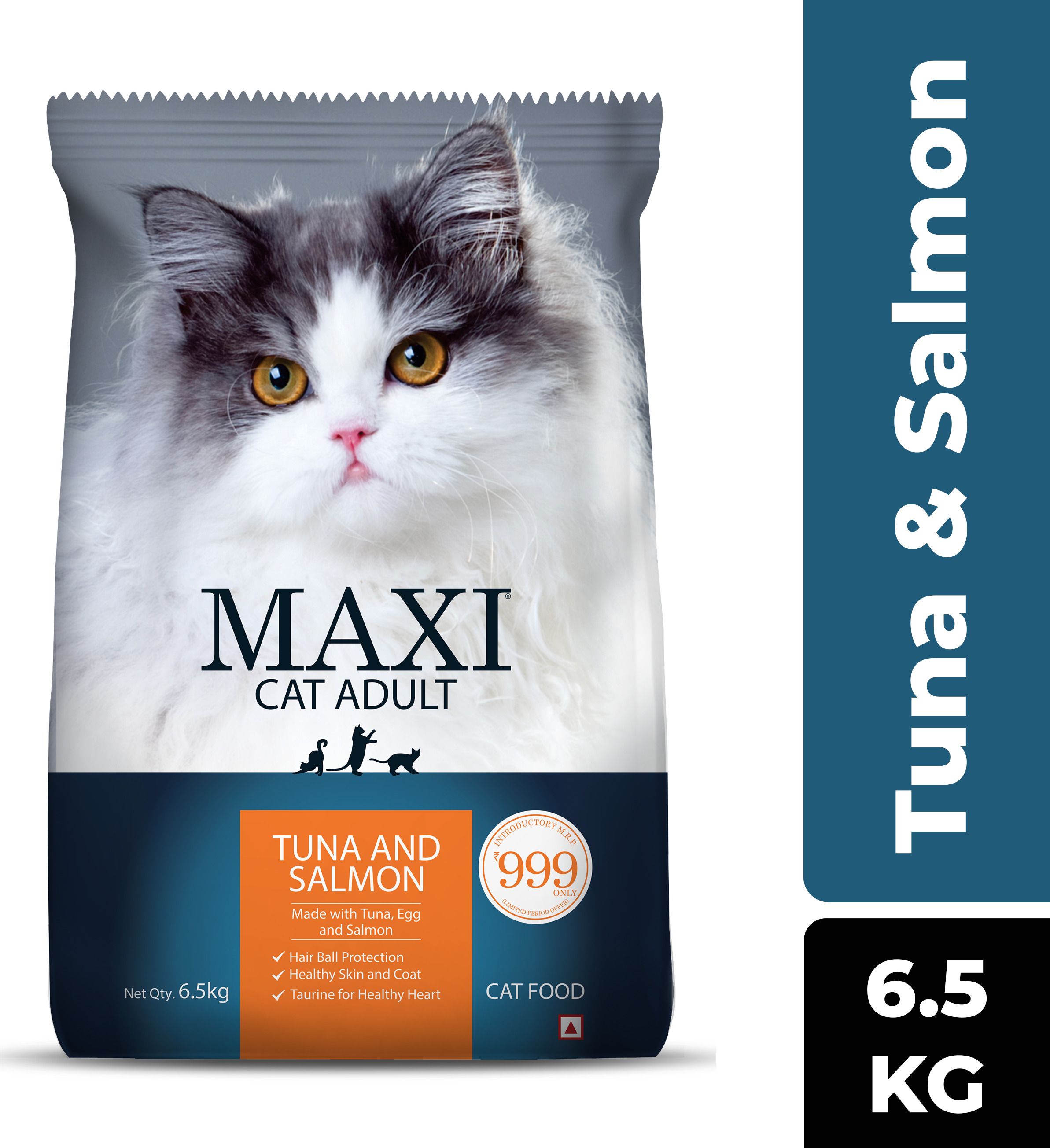 maxi Tuna and Salmon Salmon 6.5 kg Dry Adult Cat Food-picture-44
