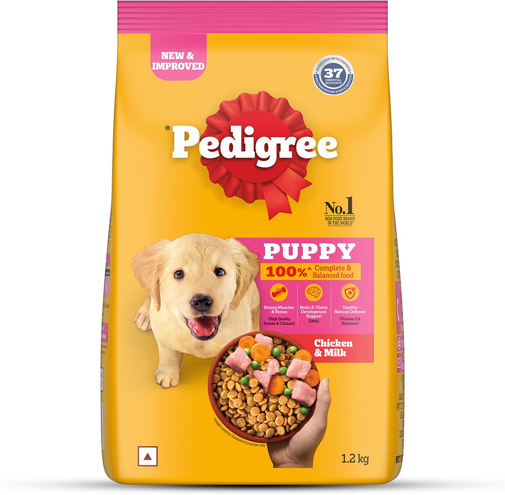 Puppy Chicken, Milk 1.2 kg Dry New Born Dog Food