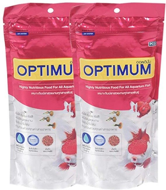 optimum Fish Food 100g (Pack of 2) 0.2 kg (2x0.1 kg) Dry New Born Fish Food-picture-30
