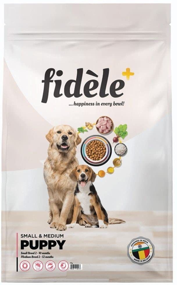 fidele Puppy Small Medium Breed Chicken 3 kg Dry Young Dog Food-picture-13