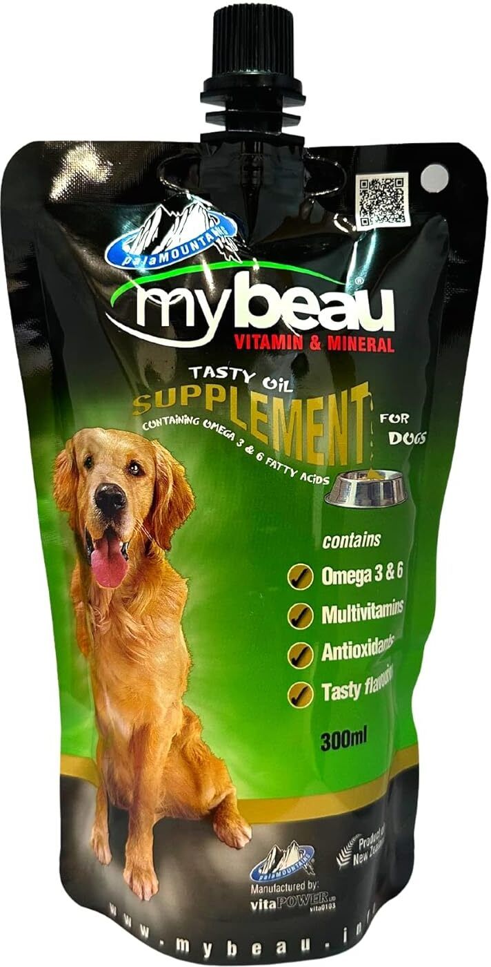 my beau Vitamin & Mineral 300 ML Food Supplement with Meat & Garlic for Dogs 0.3 kg Wet Adult, Young Dog & Cat Food-picture-45
