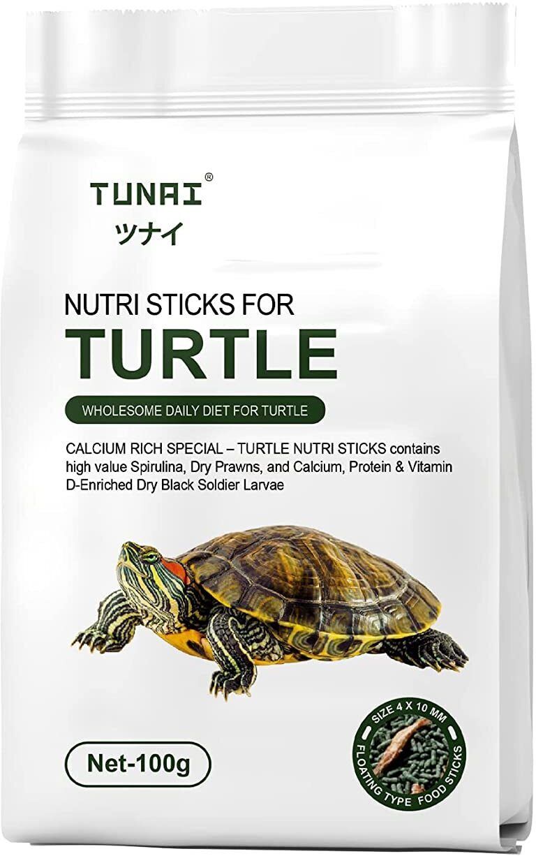 tunai 3in1 Formula Multi Nutritious Turtle Food Sticks Daily Feed Shrimp 0.1 kg Dry Adult, New Born, Senior, Young Turtle Food-picture-35