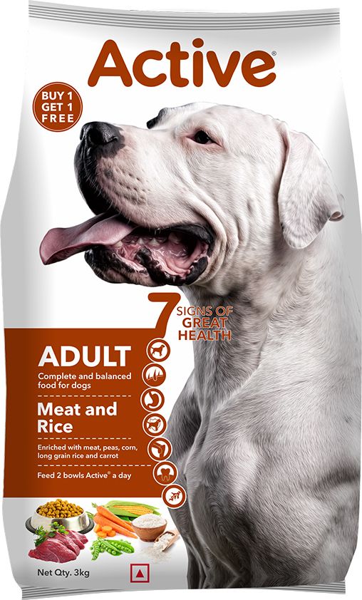 Adult Meat and Rice 6 kg (2x3 kg) Dry Adult Dog Food