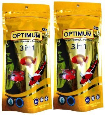 optimum 3 in 1 (Pack of 2) 100g 0.2 kg (2x0.1 kg) Dry New Born Fish Food-picture-24