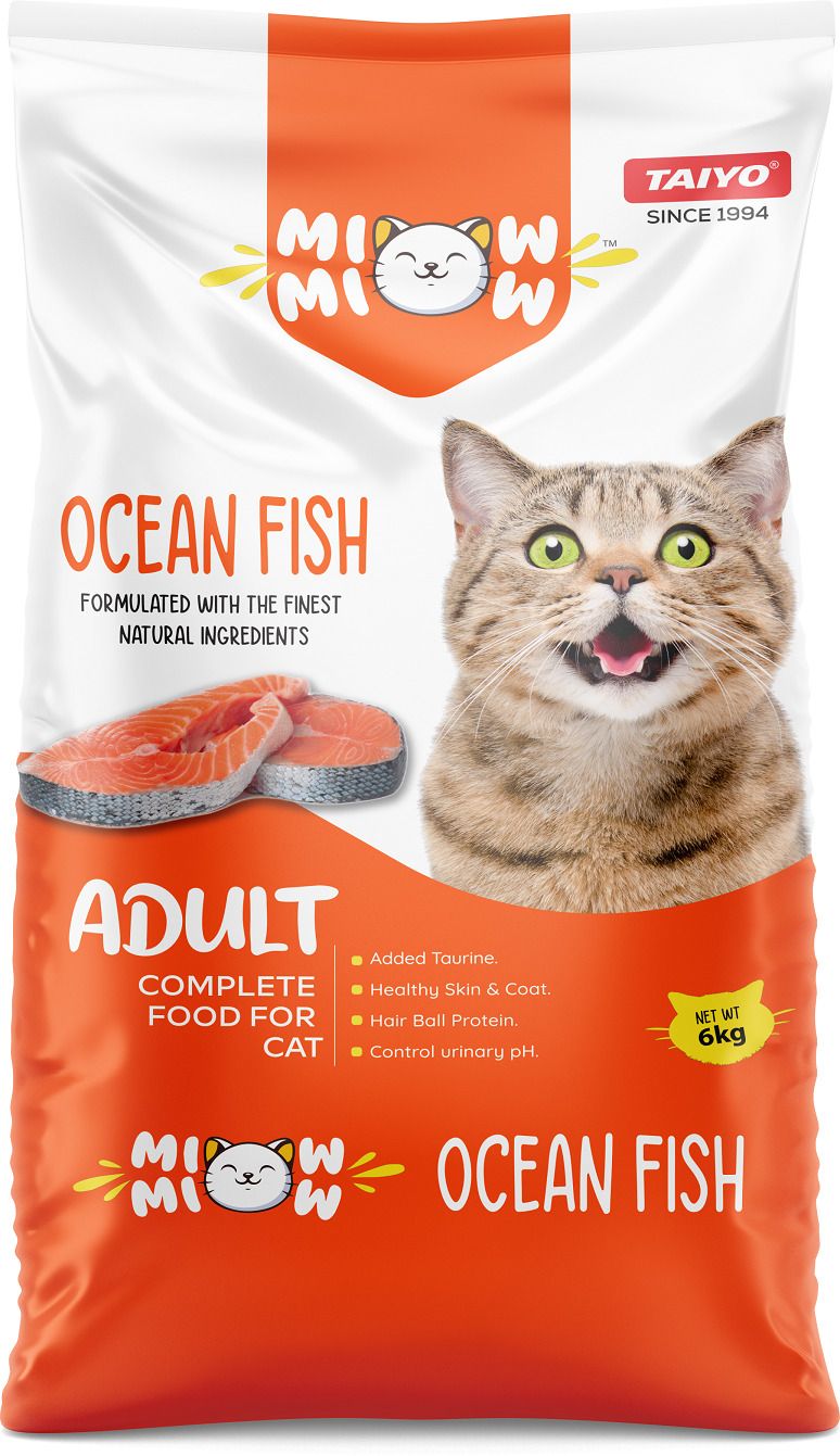 Adult Ocean Dry Cat Food - 6kg Fish 6 kg Dry Adult Cat Food-image-2