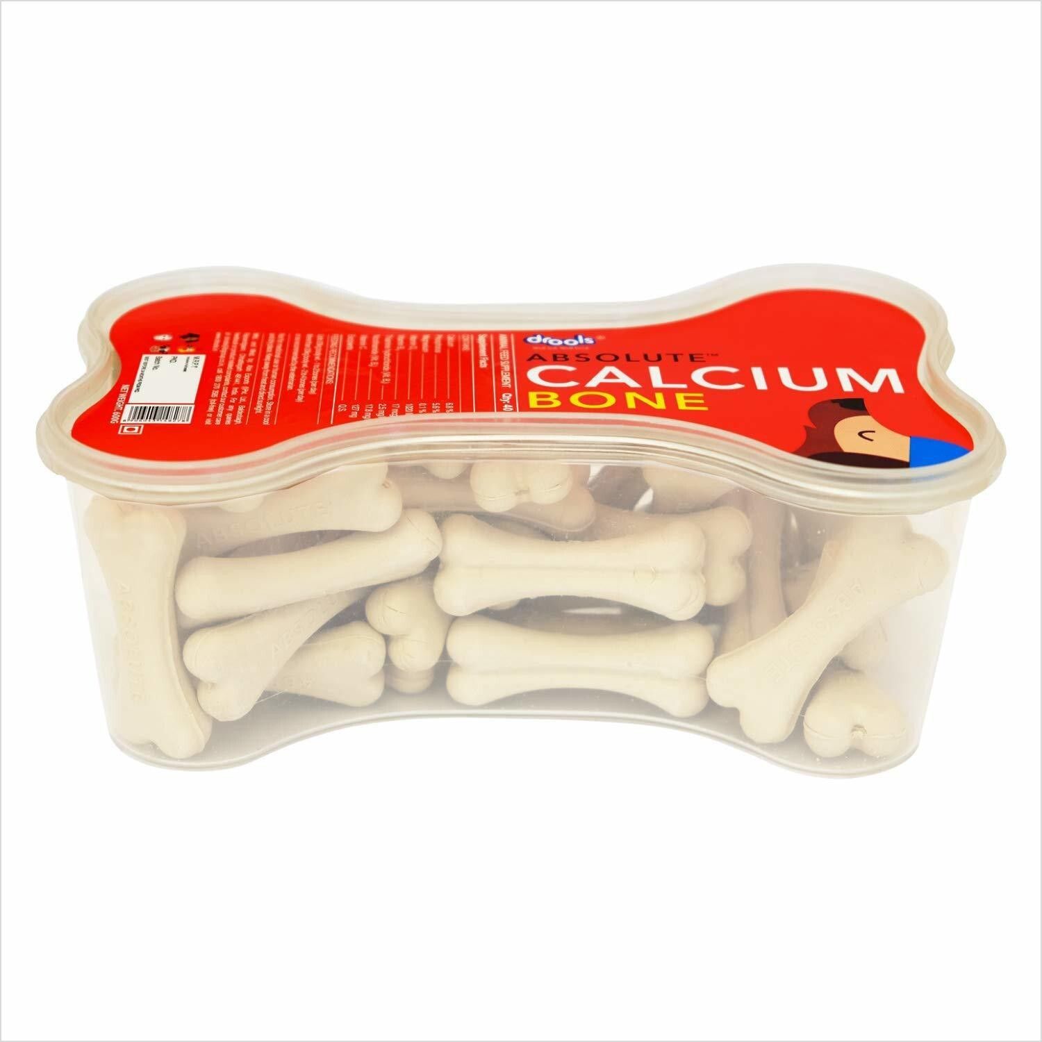 Absolute Calcium Bone - 20 Pieces (300 g) Pet Dog Food Milk Dog Treat-image-16
