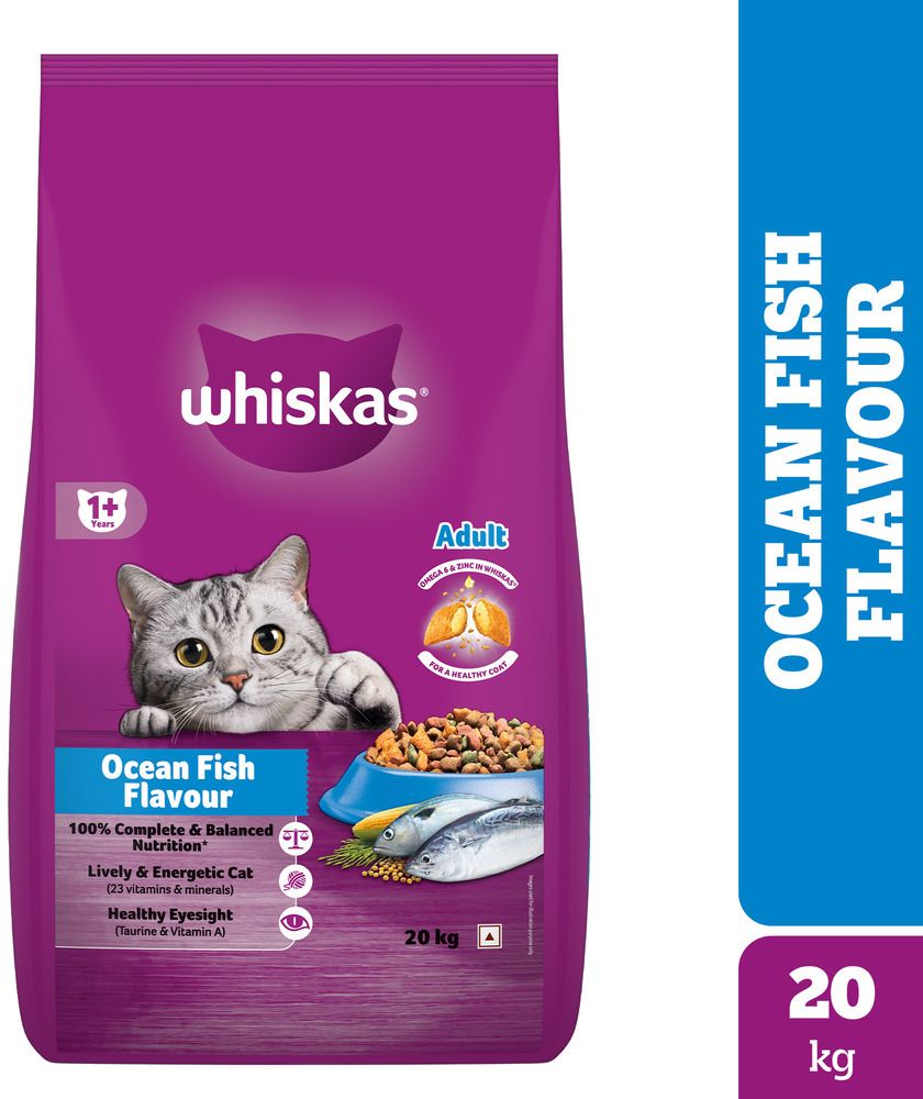 whiskas (1+ Years) Fish 20 kg Dry Adult Cat Food-picture-22