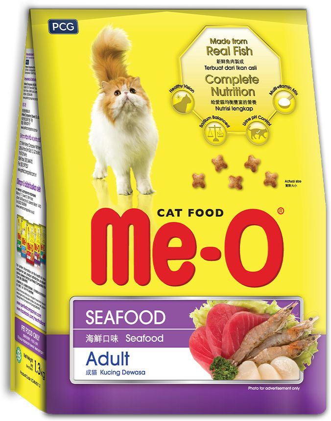 Adult Dry Cat Food Sea Food Flavour Sea Food 3 kg Dry Adult Cat Food-image-18