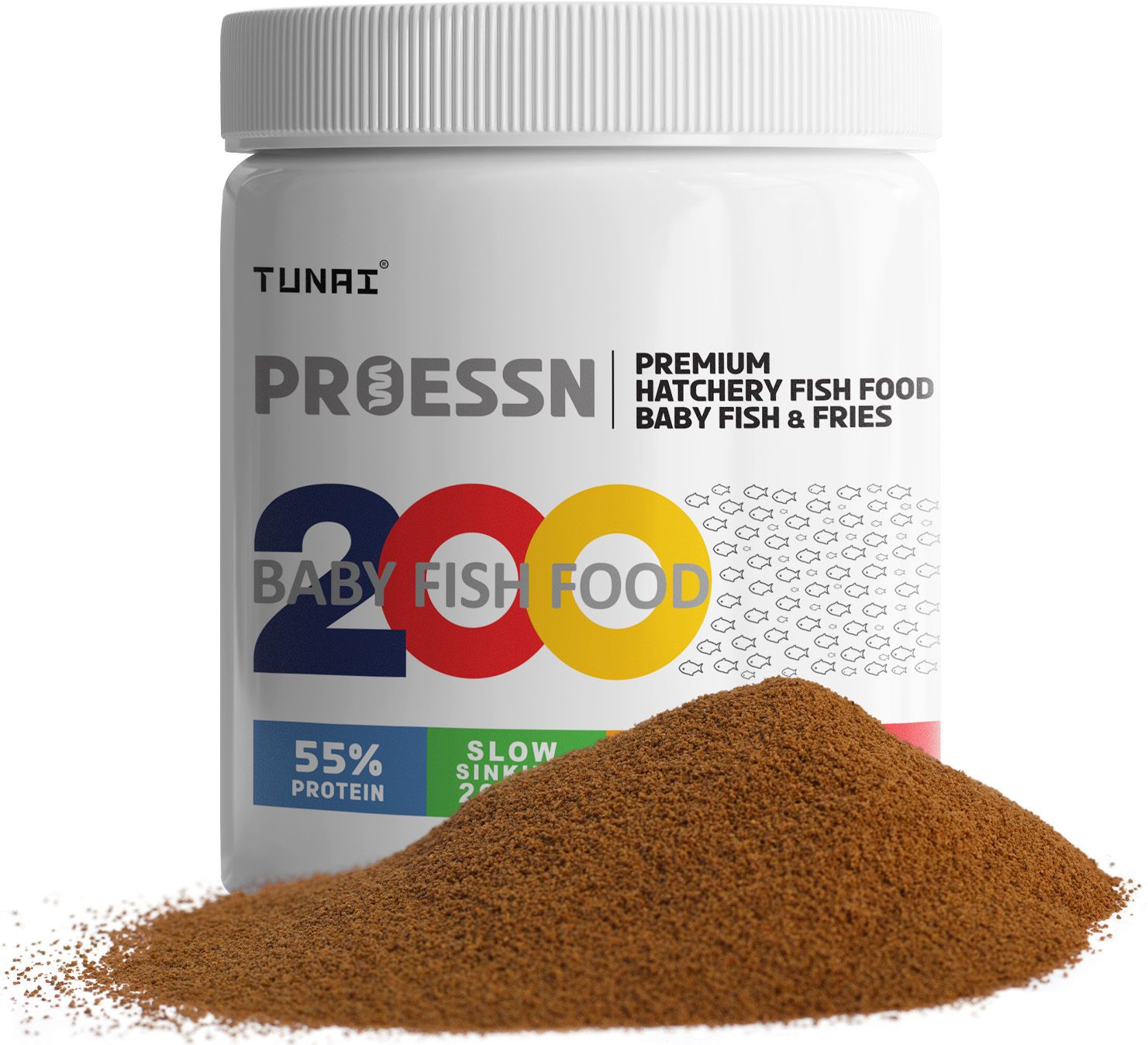 tunai Baby Frys Fish Food for 10 Days Old 55% Protein SlowSinking200Microns Sea Food 0.035 kg Dry New Born, Young Fish Food-picture-7