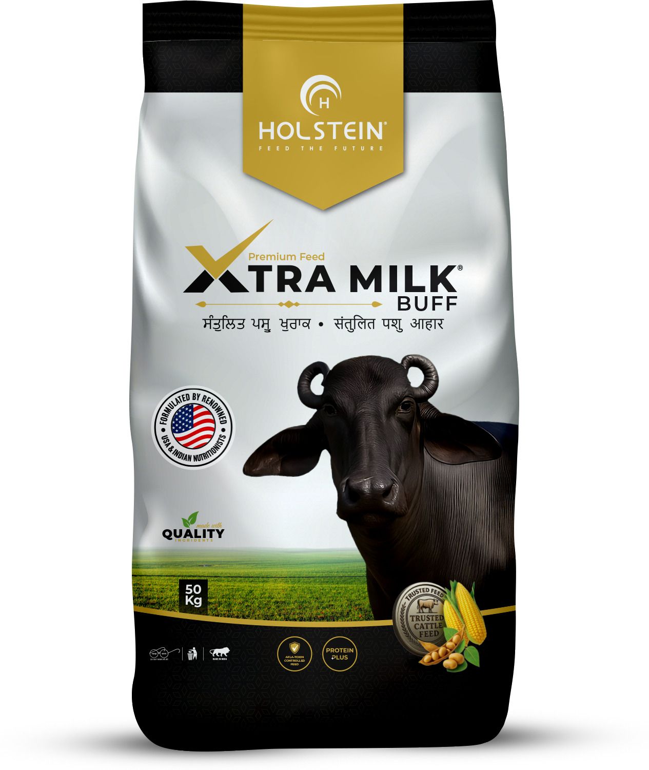 holstein Xtra Milk Buffalo 50kg - Best Cattle Feed for Milk Production Buffalo Feed Vegetable 50 kg Dry Adult Cow Food-picture-22