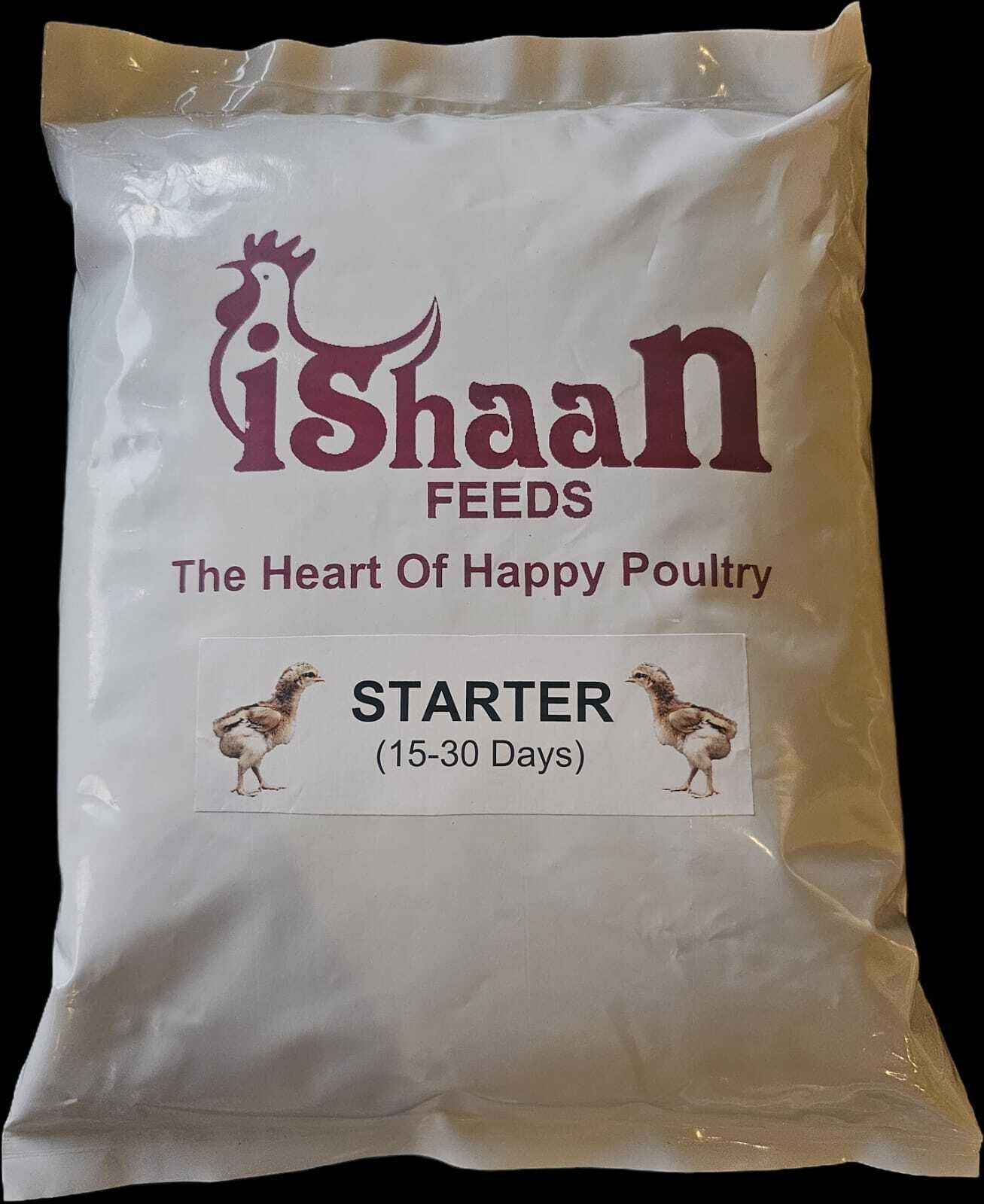 ishaan ( Starter Feed) Ideal for Broiler, Layer, Country, Rooster,Duck,Qual,Turkey,Emu. Spice 1 kg Dry Young Bird Food-picture-19