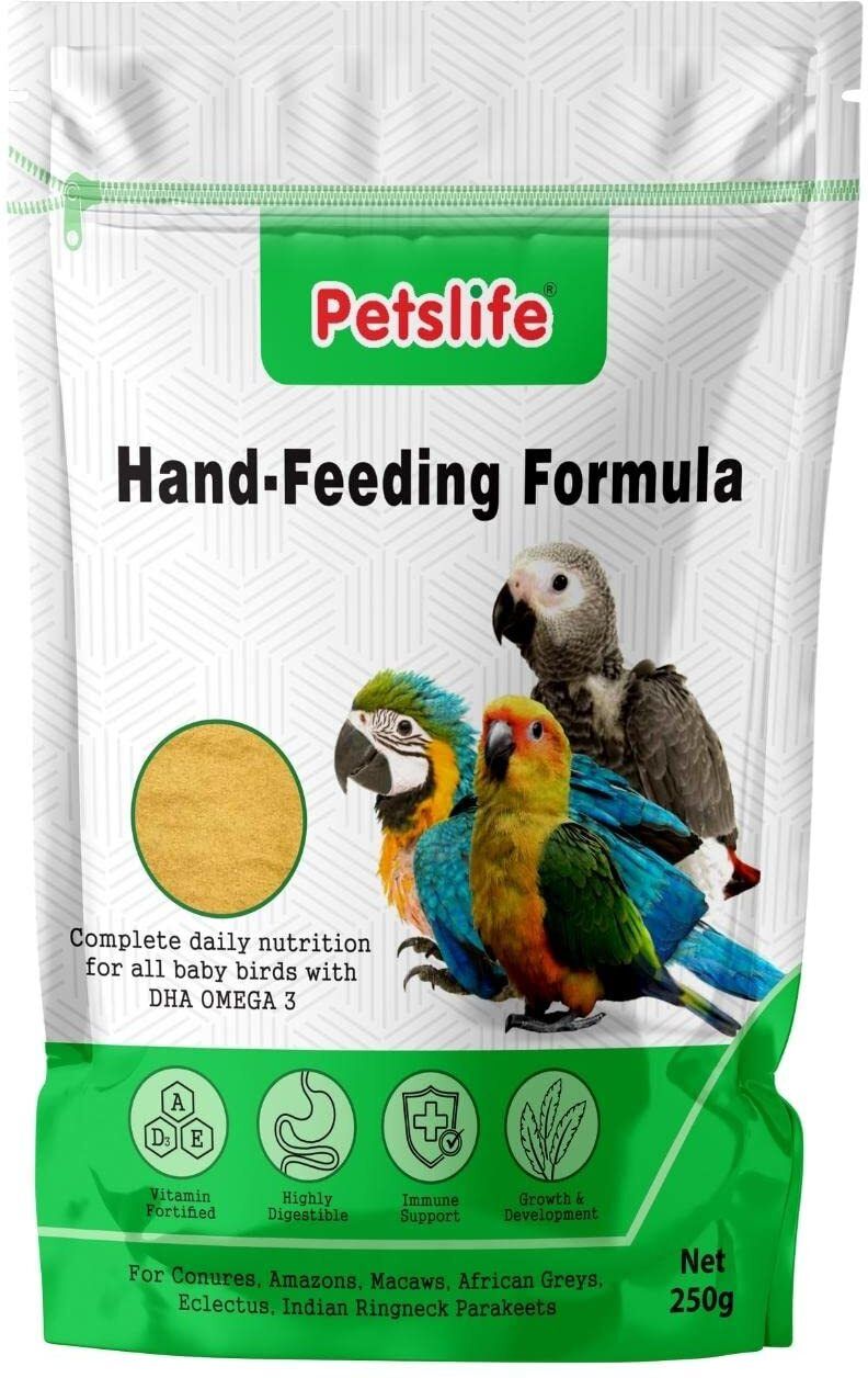 petslife Hand Feeding 0.25 kg Dry New Born Bird Food-picture-27