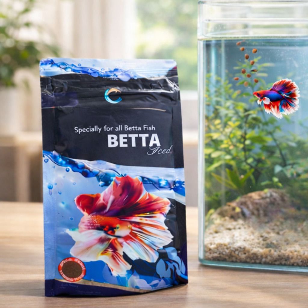 finypetz Betta Fish Food 20g (Pack of 1) | High Protein Mini Pellets Fish 0.02 kg Dry All Life Stages Fish Food-picture-23