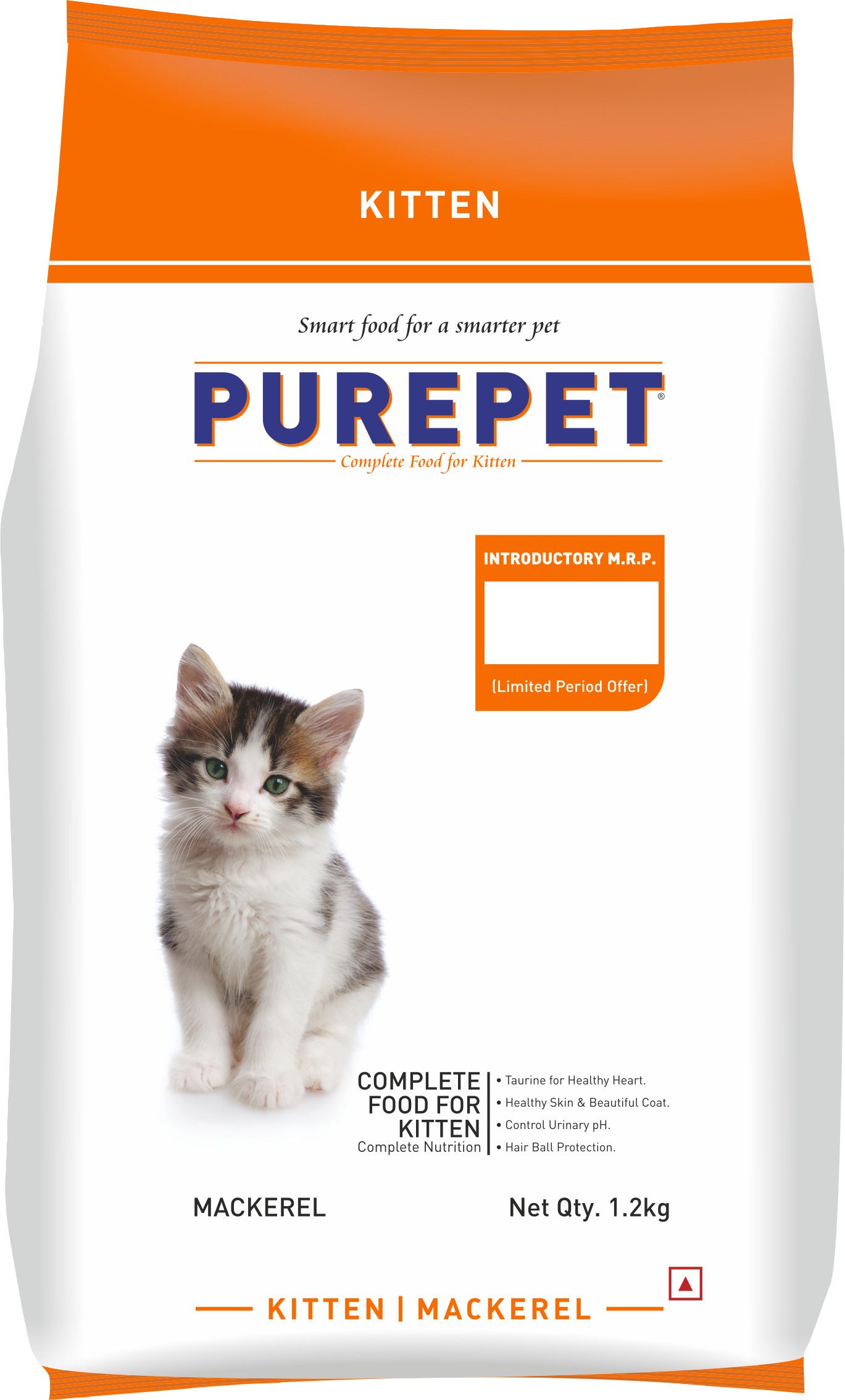 Kitten Mackeral 1.2 kg Dry Young Cat Food-image-9
