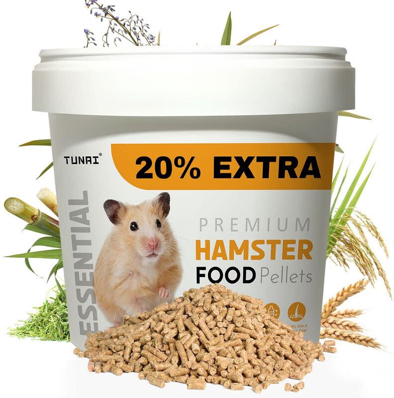 tunai Premium Quality Essentials Food Pellets for Hamsters 0.5 kg Dry Adult, New Born, Senior, Young Hamster Food-picture-20