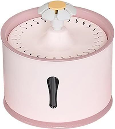 parner Cat Drinking Fountain Water Dispenser with Filter(Pink)-picture-36