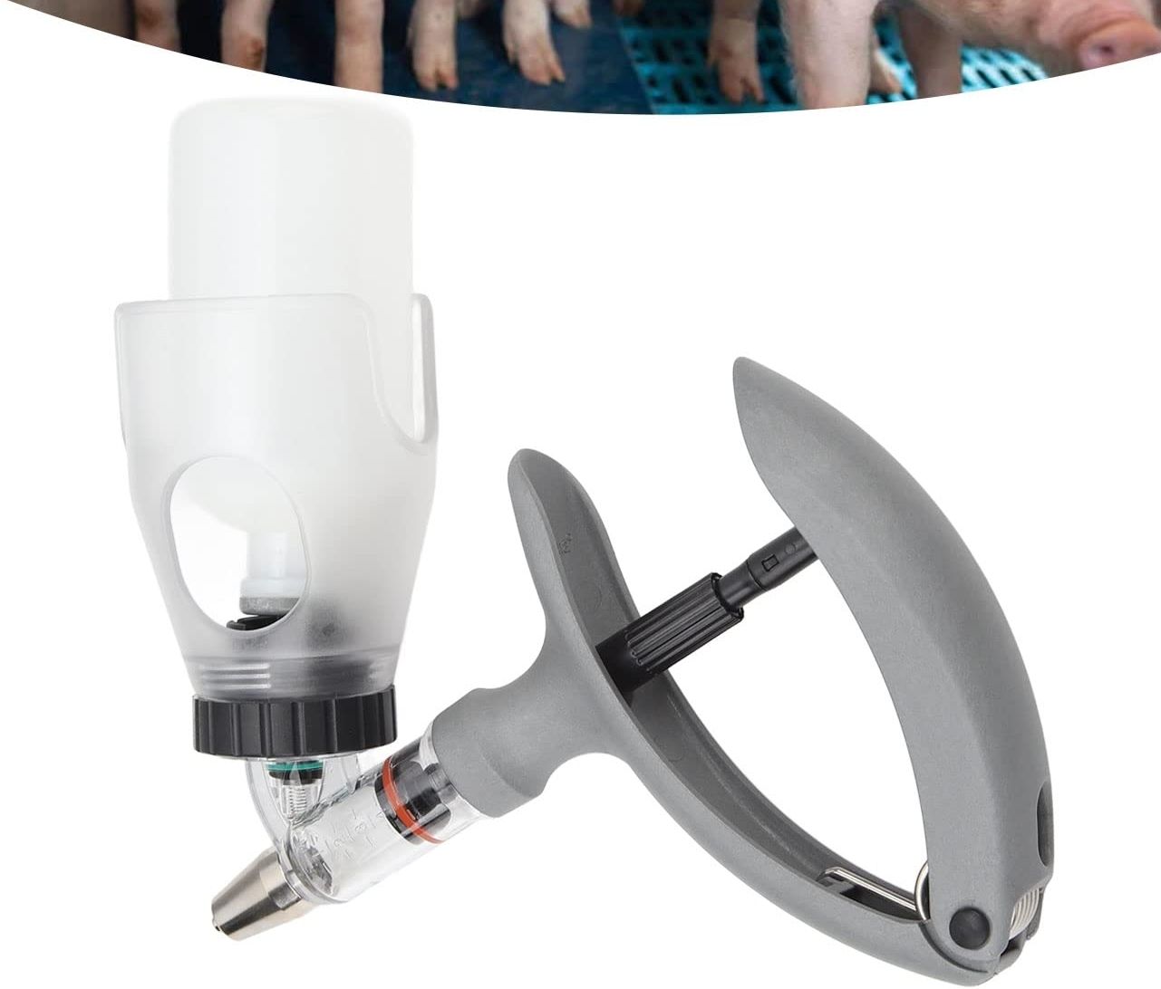 Reusable Injection Vaccination Gun for Pigs, Sheep, Dogs and Goats, 5ml Capacity-image-48