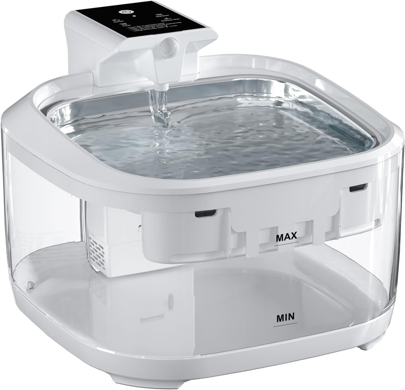jellex Smart Wireless Cat Water Fountain, 4.5L/152floz Water Dispenser, Automatic-picture-31