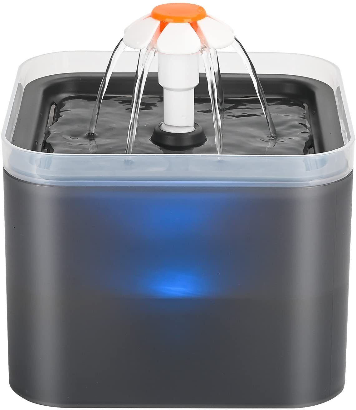 parner Cat Drinking Fountain Water Dispenser with Filter Black-picture-20