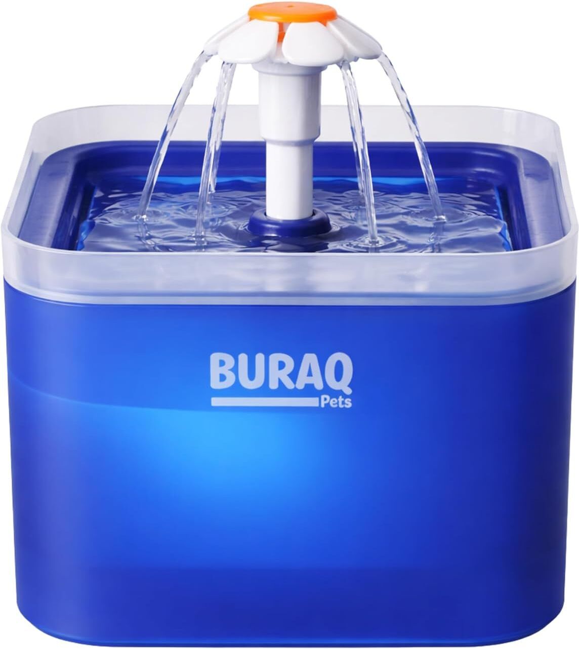 Automatic 2.2L Cat Water Fountain with LED| Ultra Quiet|4-Stage Filtration | USB