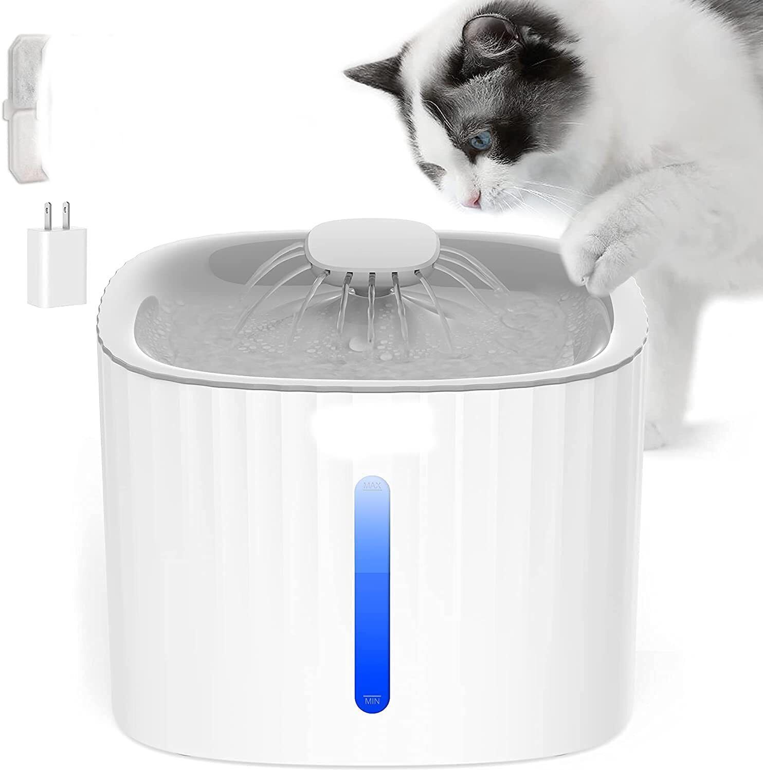 ningbo 2.5L Pet Water Fountain for Cats/Dog /Intelligent Pump with LED Indicator Alert.-picture-36