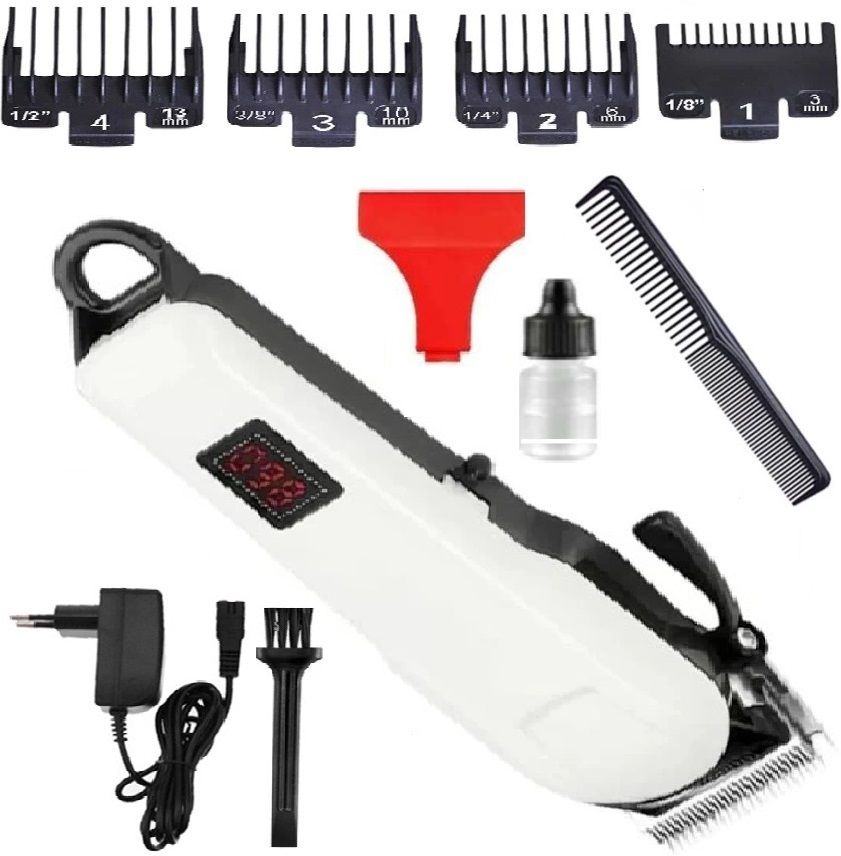 Hair clipper 809a for men White, Black Pet Hair Trimmer-image-22
