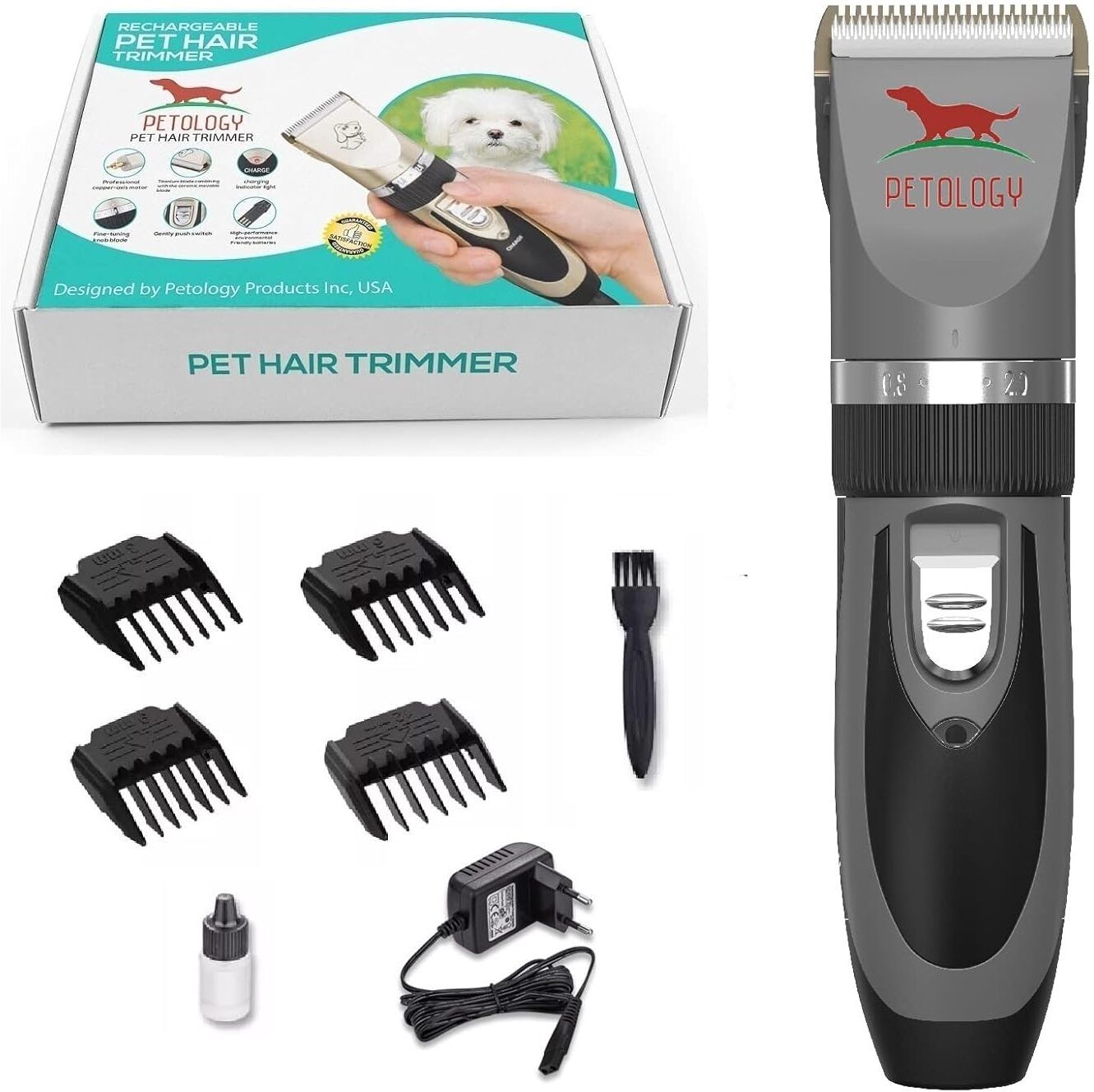 petology PetTrimmerGrey Grey Pet Hair Trimmer-picture-21
