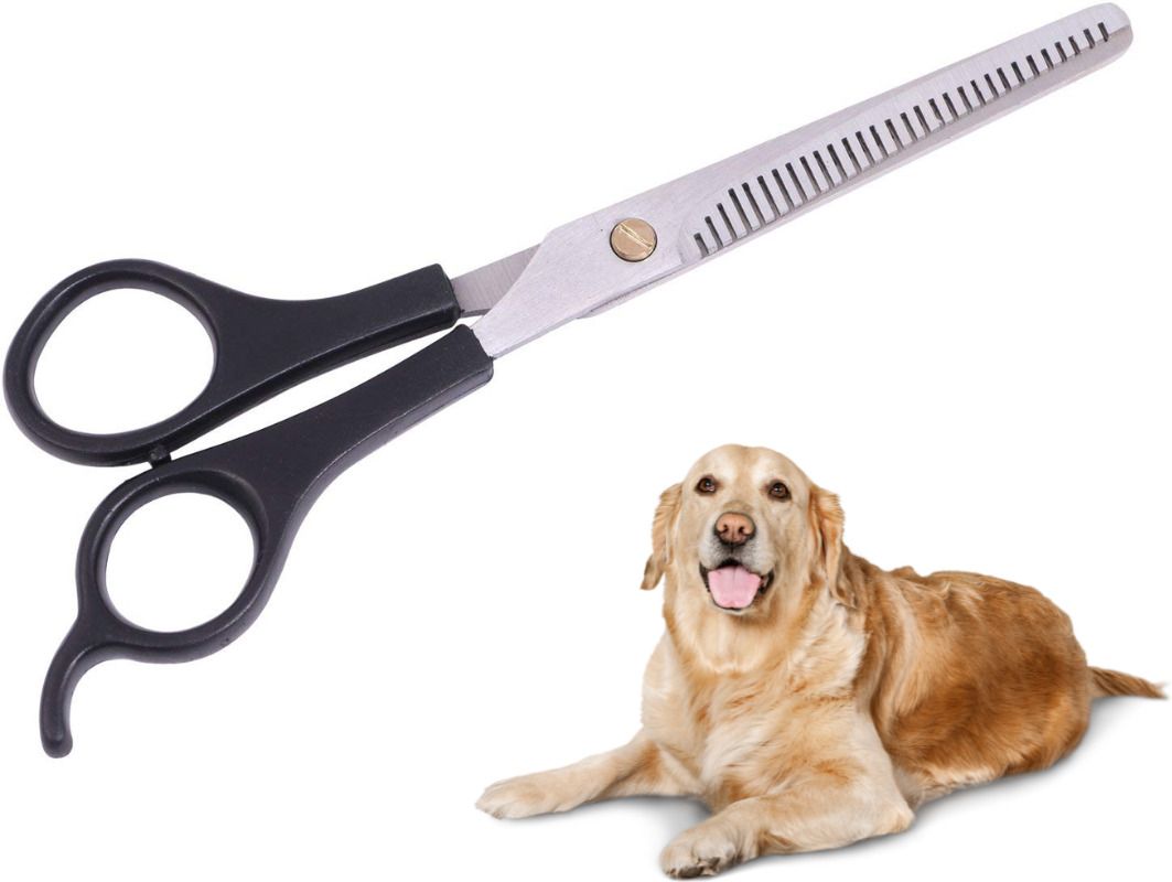 petfun Professional Pet Grooming Thinning Scissors for Dogs & Cats – Stainless Steel Multicolor Pet Hair Trimmer-picture-21