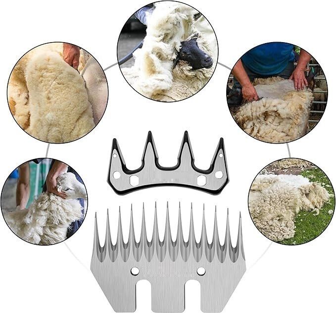 sleepehead Sheep Hair cutting Machine Silver (Only Blade) Silver Pet Hair Trimmer-picture-11