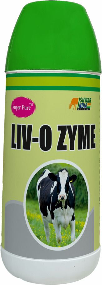 super pure LIV-O Zyme | Ayurvedic Liver Tonic & Digestive Enzyme Syrup for Cows, Goats Pet Health Supplements-picture-48