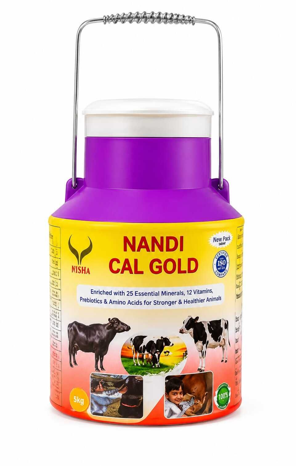 prisha NandiCal ,5 Lit,Cow,Buffalo Feed Supplement & Higher Growth ,Milk Production Pet Health Supplements-picture-32