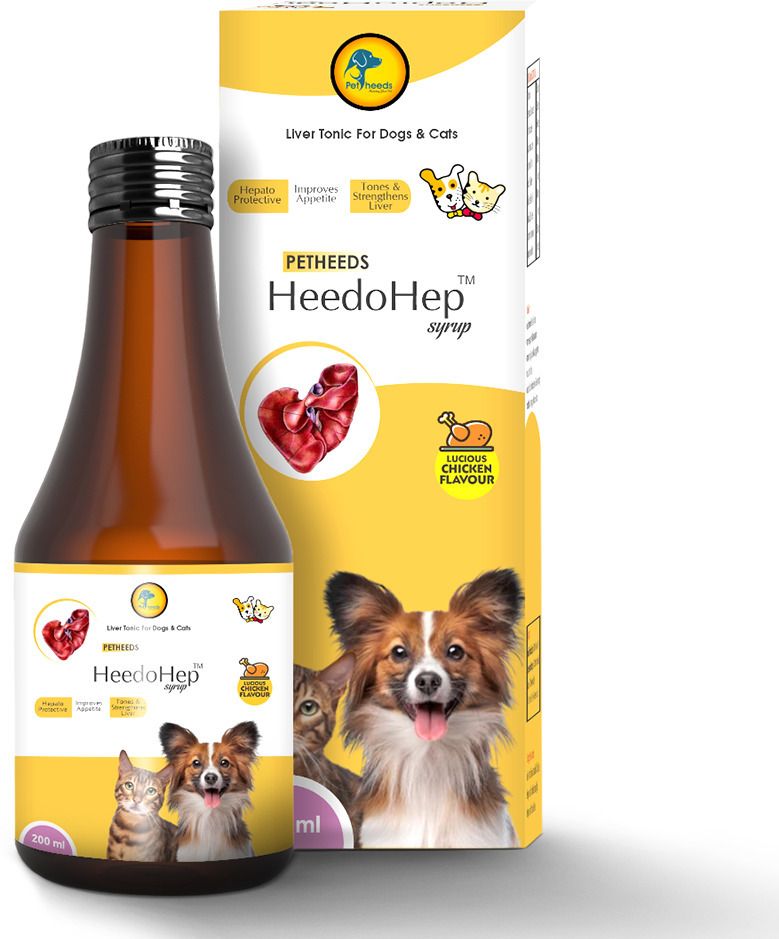 petheeds HeedoHep Liver Tonic with Lucious Chicken Flavor for Cat and Dogs Pet Health Supplements-picture-11