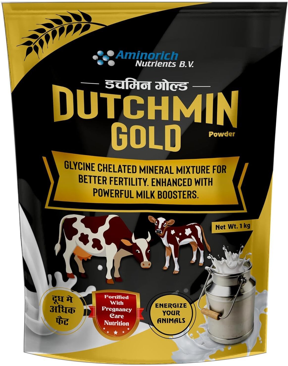 aminorich nutrients bv Dutchmin Gold Powder Glycine Chelated Mineral Mixture 25 kg Pet Health Supplements-picture-12