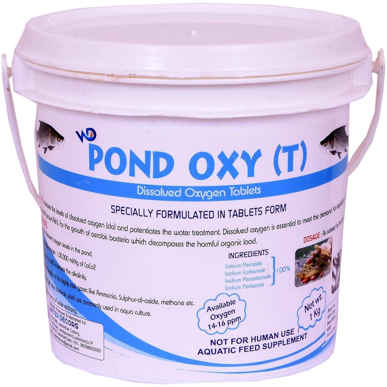 Dissolved Oxygen Tablets. Specially Formulated in Tablets Form Pet Health Supplements-image-46