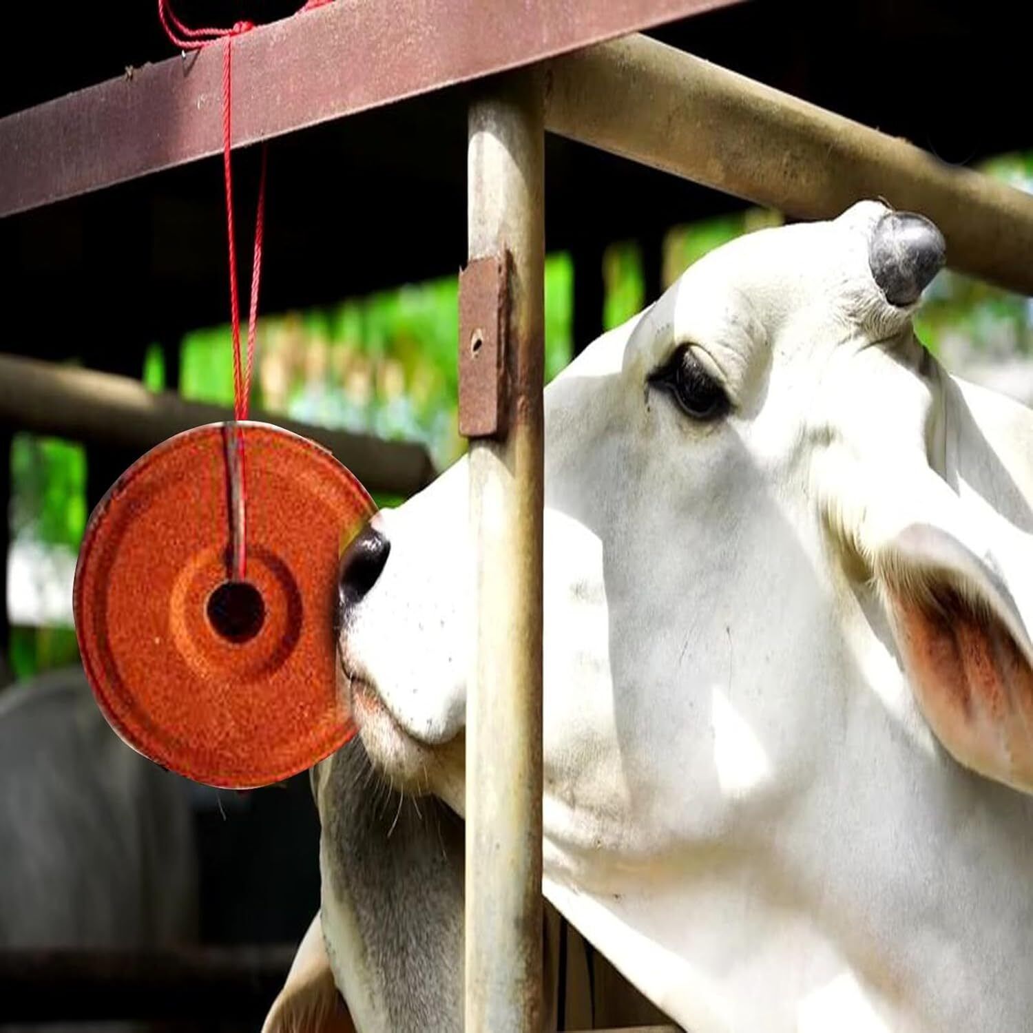 mcc pets Animal lick salt block, Mineral Block For Cow,Cattle,Buffalo,Goat,Sheep,Horse 2 kg Dry All Life Stages Cow Food-picture-13